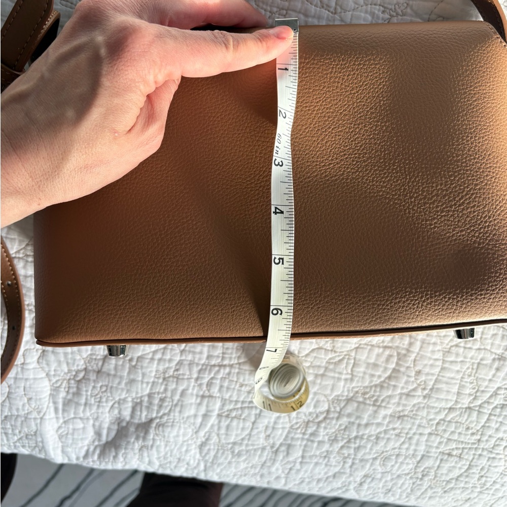 Freja New York Hudson Leather Shoulder Bag in Brown - Picture 13 of 15